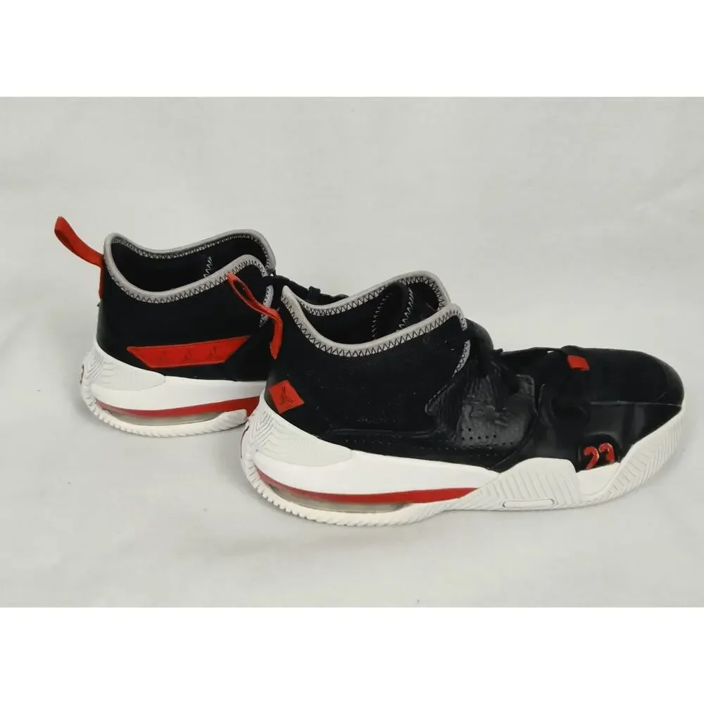 Jordan Stay Loyal 2 II Black White Gym Red Basketball Shoes Mens 10 DQ8401-006